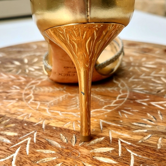 Jimmy Choo Metallic Gold & Silver High Heels - size 36 EU - Picture 8 of 15